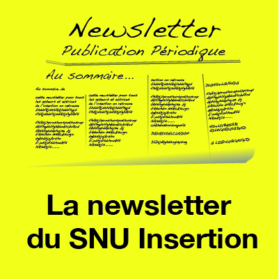 Newsletter du SNU Insertion