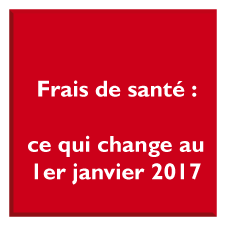 Frais de santé : ce qui change au 1er janvier 2017