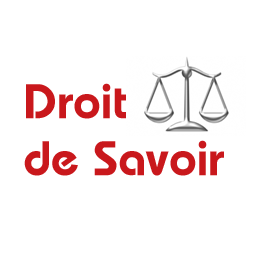 DROIT DE SAVOIR DU 21/05/2015