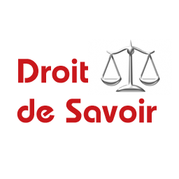 DROIT DE SAVOIR du 18/04/2016