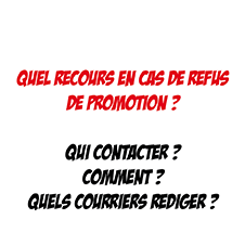 Guide de recours suite à un refus de promotion