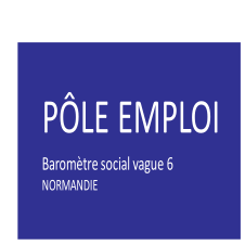 Baromètre social IPSOS – Normandie