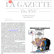 La Gazette du SNU Normandie – Septembre 2017