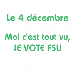 2014 : quelques raisons de voter FSU