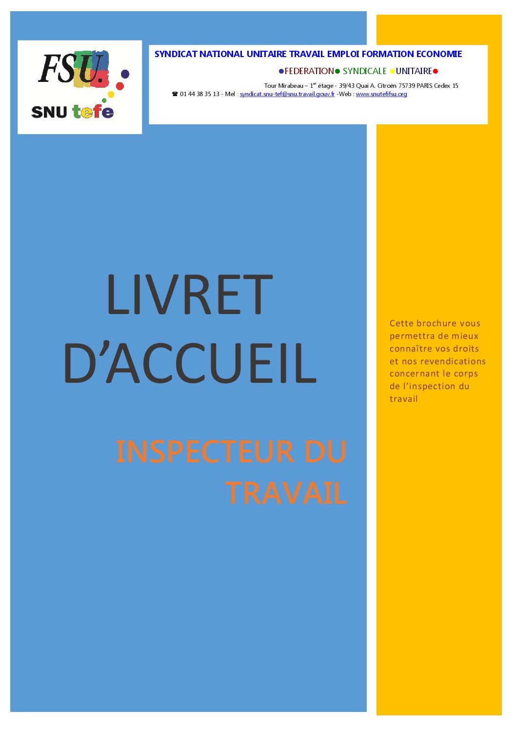 Réunion du Bureau National de la FSU TEFE