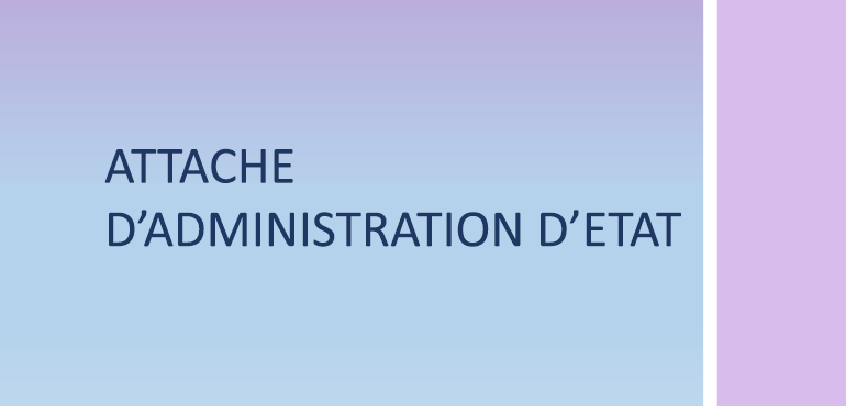 Attaché d'administration de l'Etat