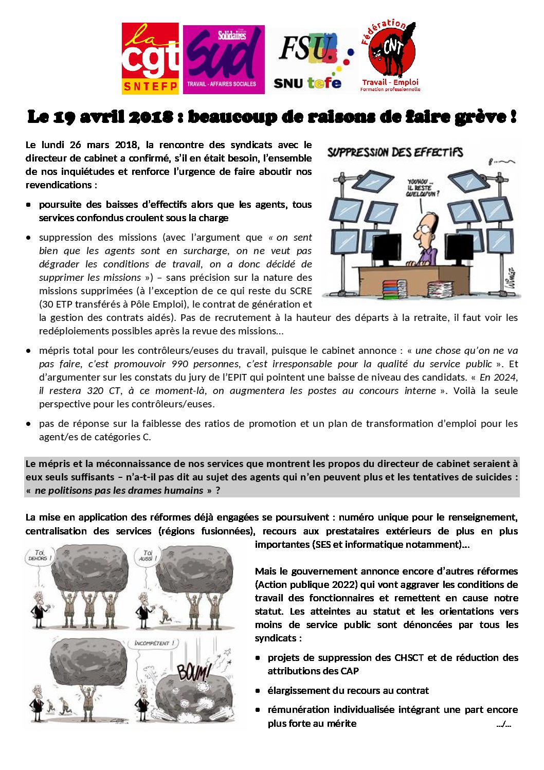 Réunion du Bureau National de la FSU TEFE