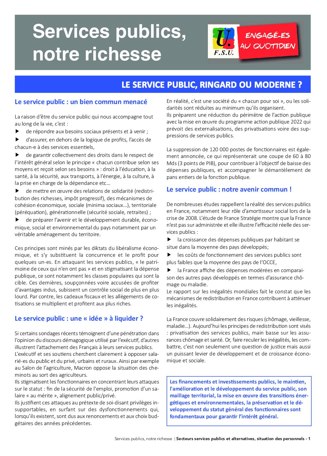 Réunion du Bureau National de la FSU TEFE