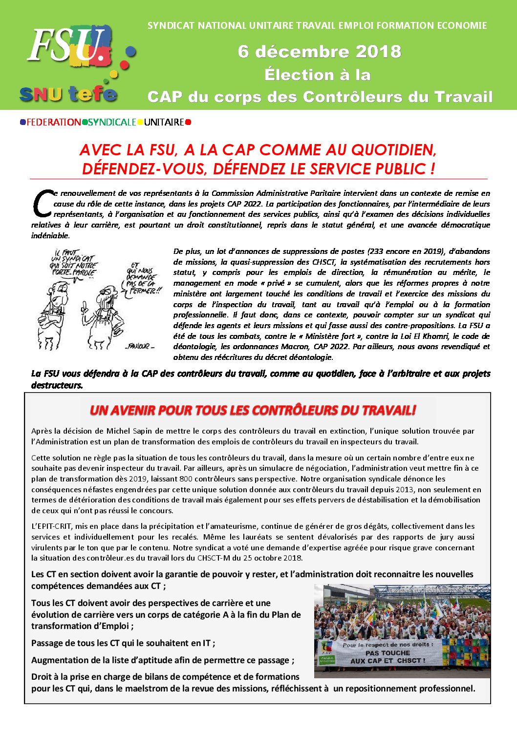 Réunion du Bureau National de la FSU TEFE