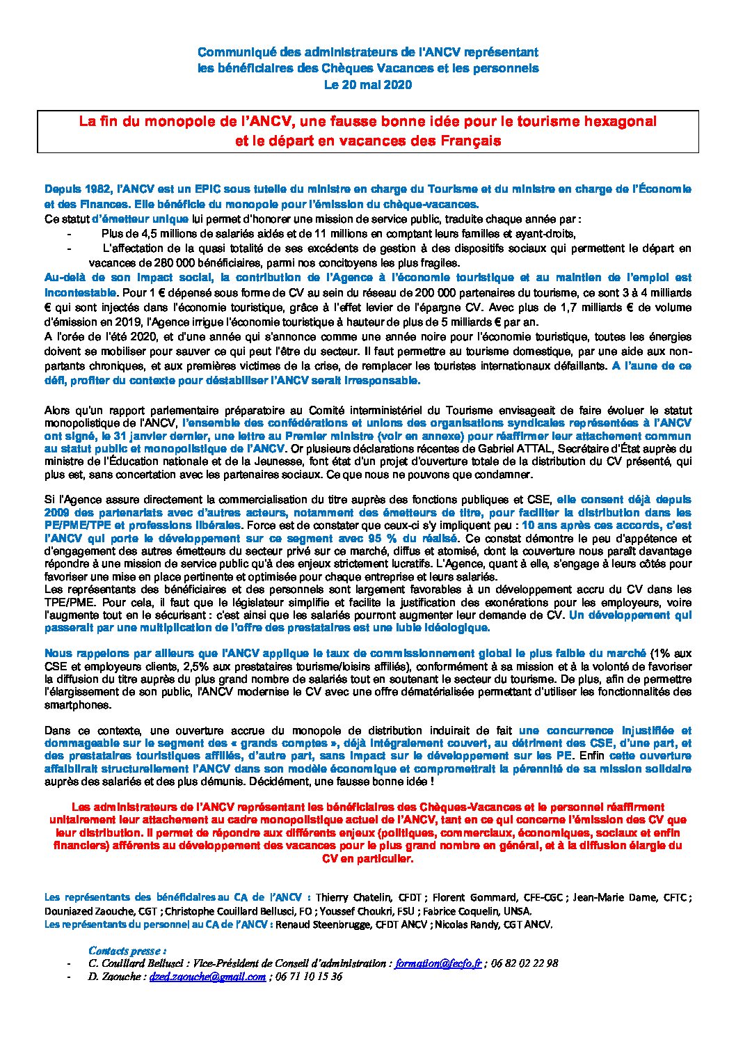 Réunion du Bureau National de la FSU TEFE