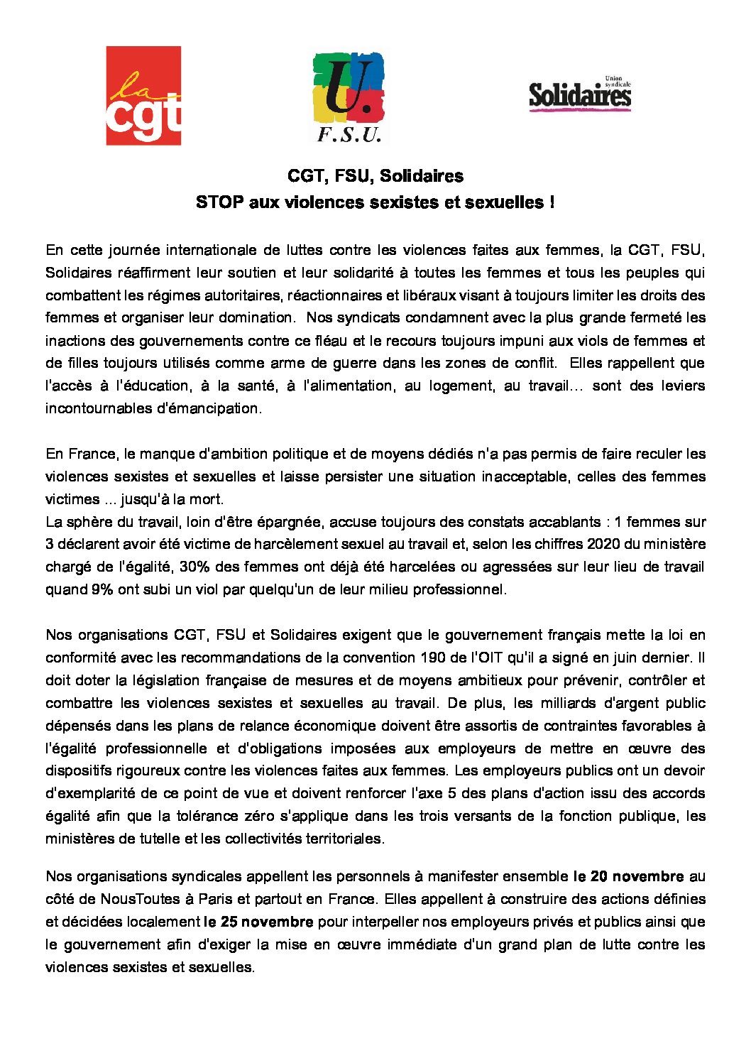 Réunion du Bureau National de la FSU TEFE