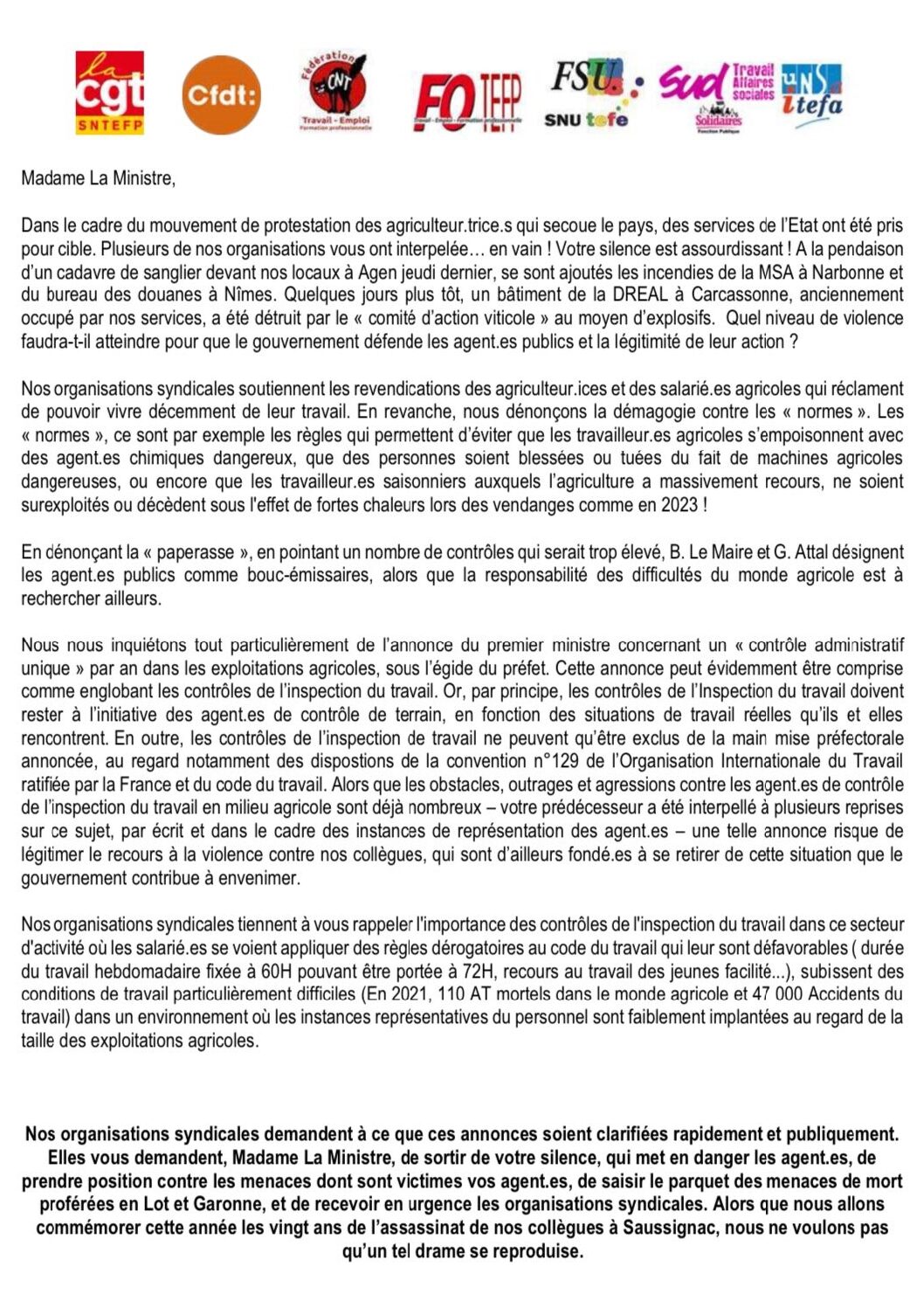 Réunion du Bureau National de la FSU TEFE