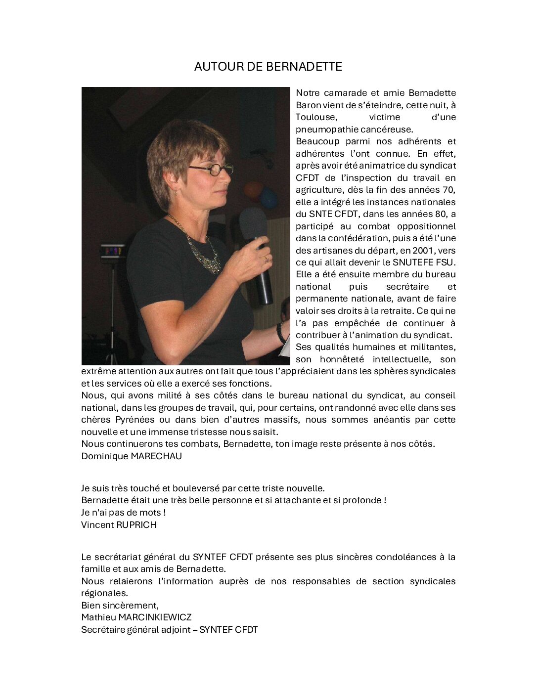 Réunion du Bureau National de la FSU TEFE