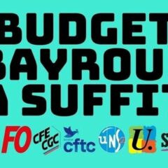 Budget : les sacrifices pour le monde du travail ça suffit !