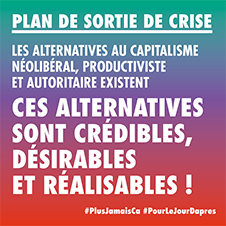 Plus Jamais ça : 34 mesures pour un plan de sortie de crise