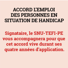 Accord pour l’emploi des personnes en situation de handicap