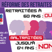Le 7 mars : la France à l’arrêt et 8 mars : en grève féministe !