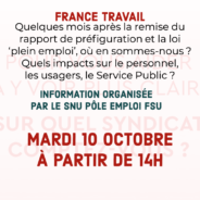 HMI France Travail le 10 octobre